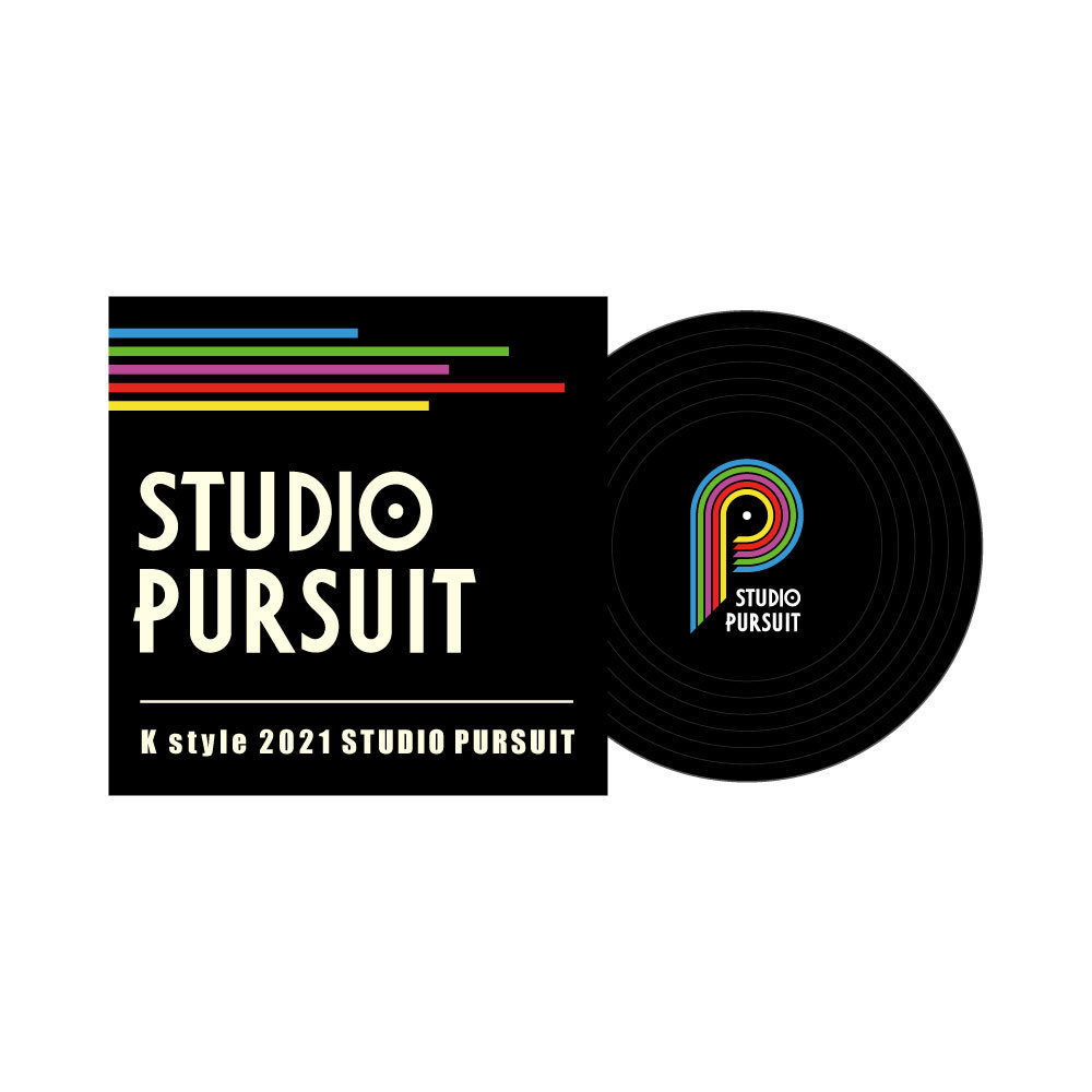 「K style 2021～STUDIO PURSUIT～」レコードコースター
